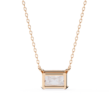 Pendentif diamant Floris céleste