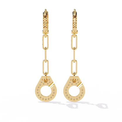 Luna Drop Diamond Earrings - Espira Fine Gems