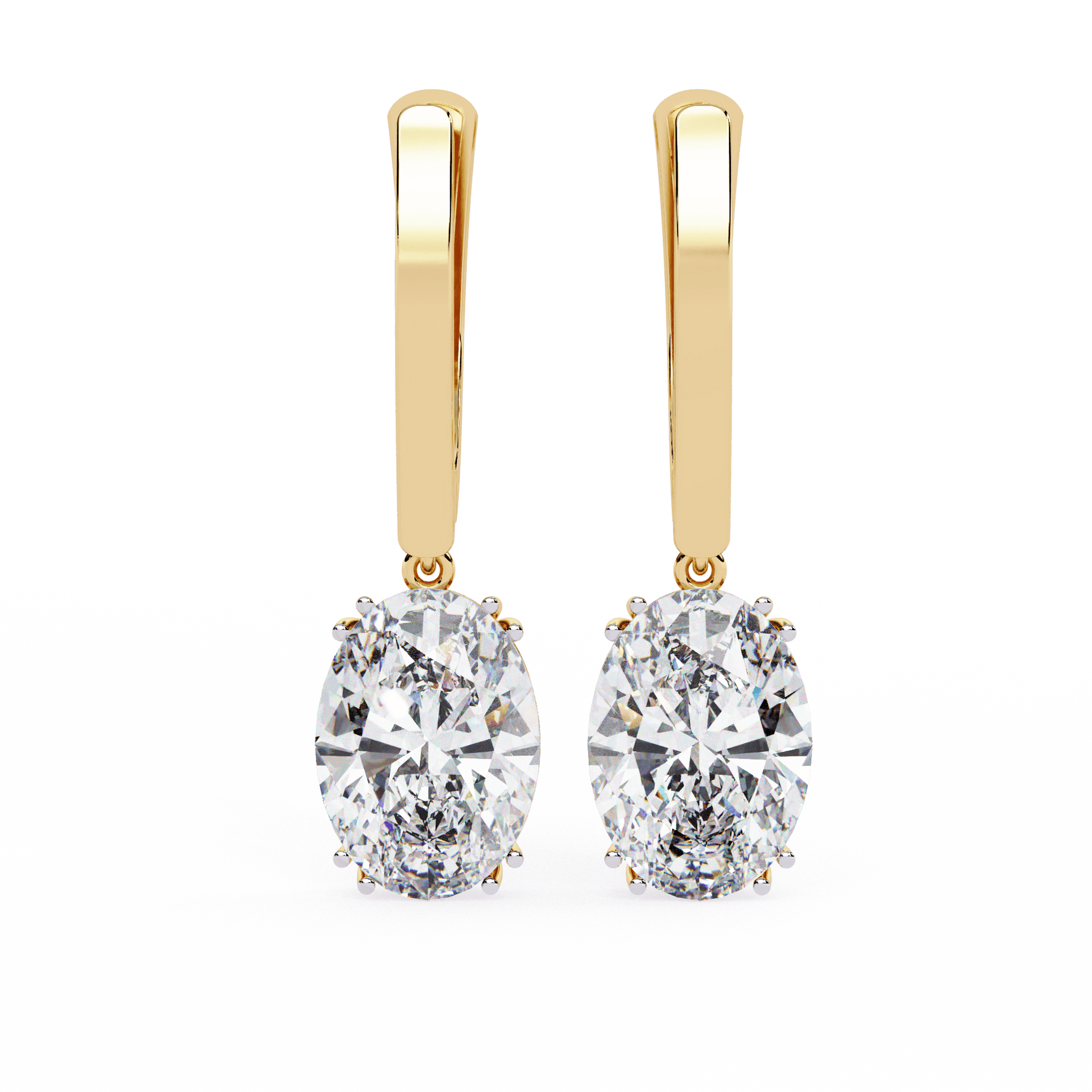 Serena Drop Diamond Earrings - Espira Fine Gems