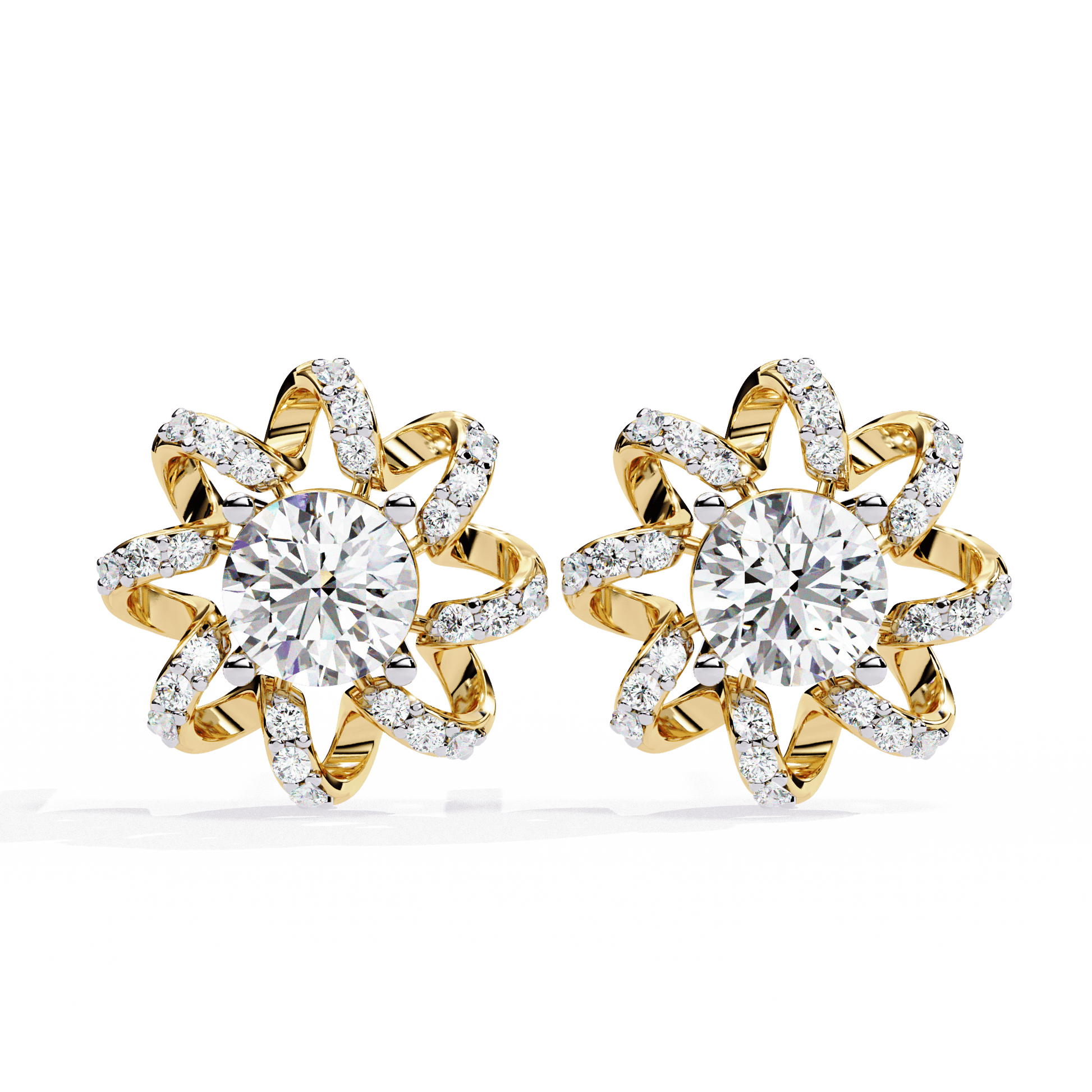 Luxe Radiance Diamond Earrings - Espira Fine Gems