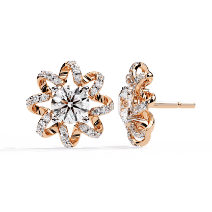 Luxe Radiance Diamond Earrings - Espira Fine Gems