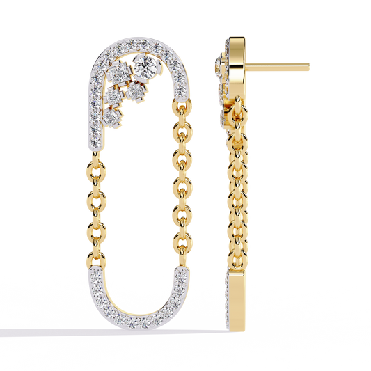 Vega Spark Diamond Earrings - Espira Fine Gems