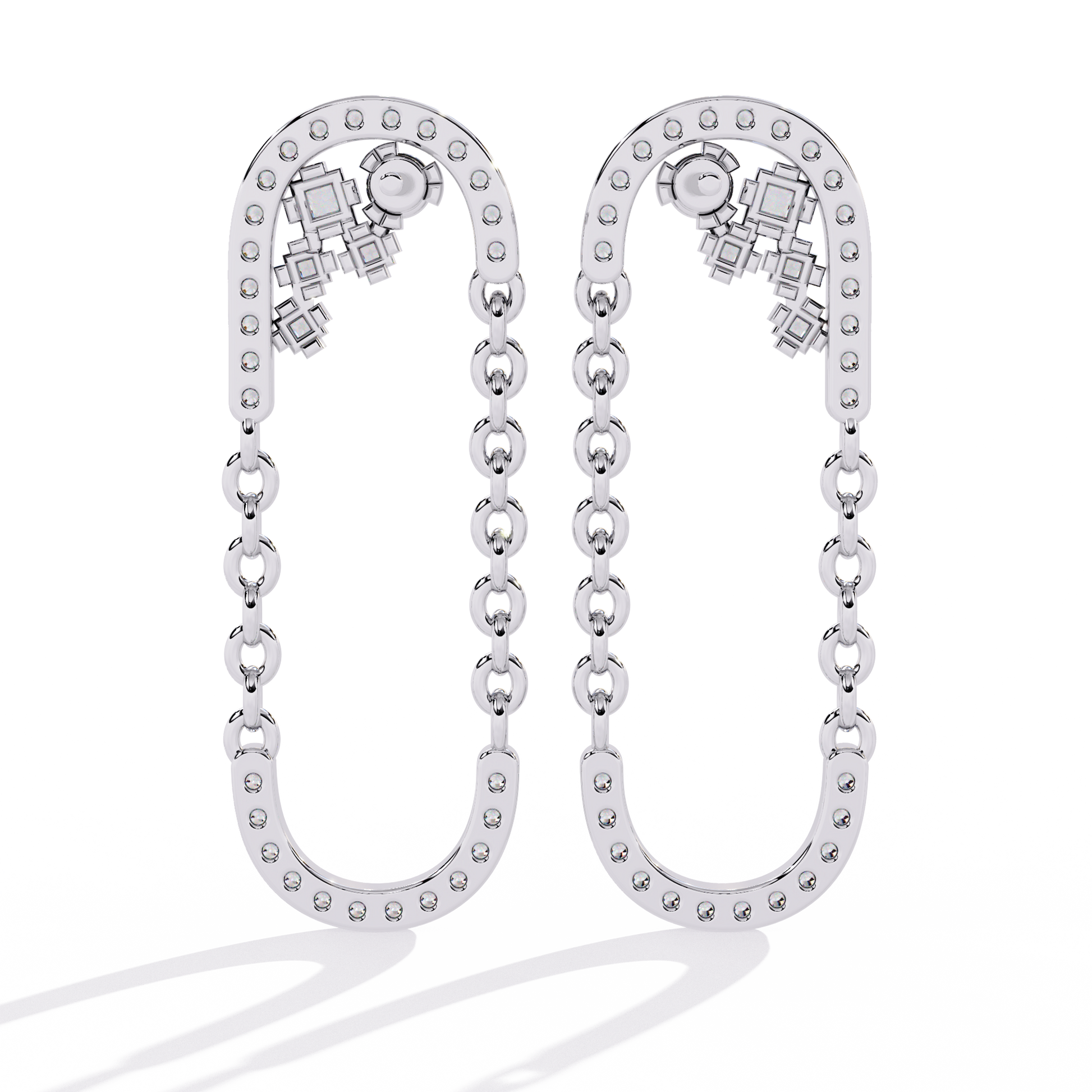 Vega Spark Diamond Earrings - Espira Fine Gems