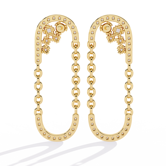 Vega Spark Diamond Earrings - Espira Fine Gems