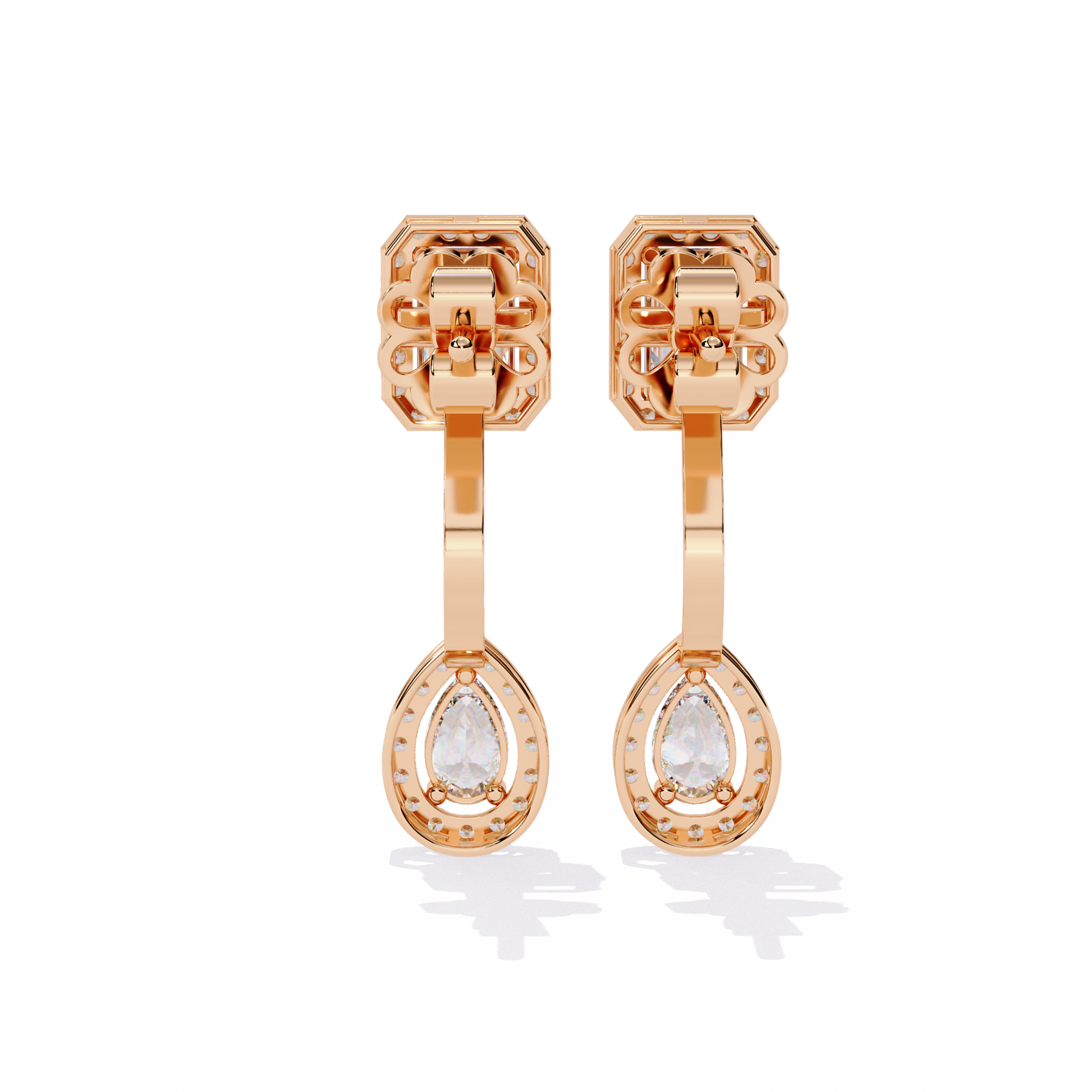 Twined Affection Diamond Earrings - Espira Fine Gems