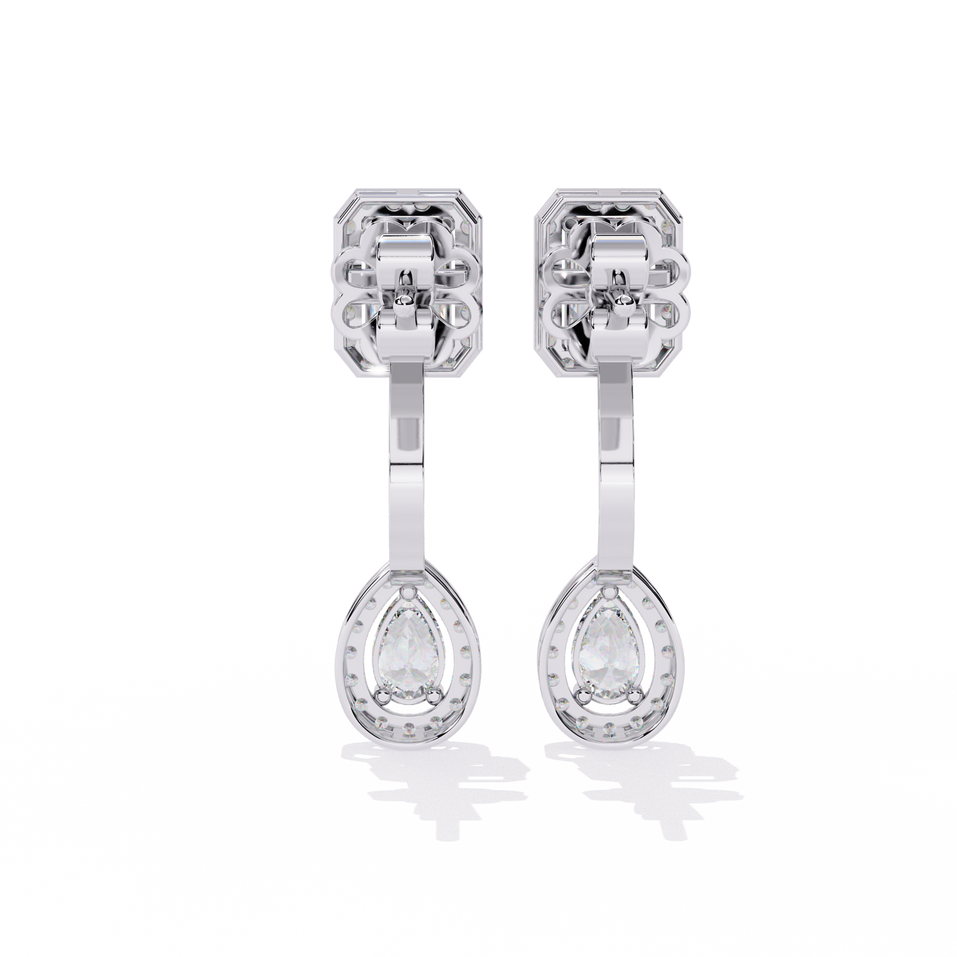 Twined Affection Diamond Earrings - Espira Fine Gems