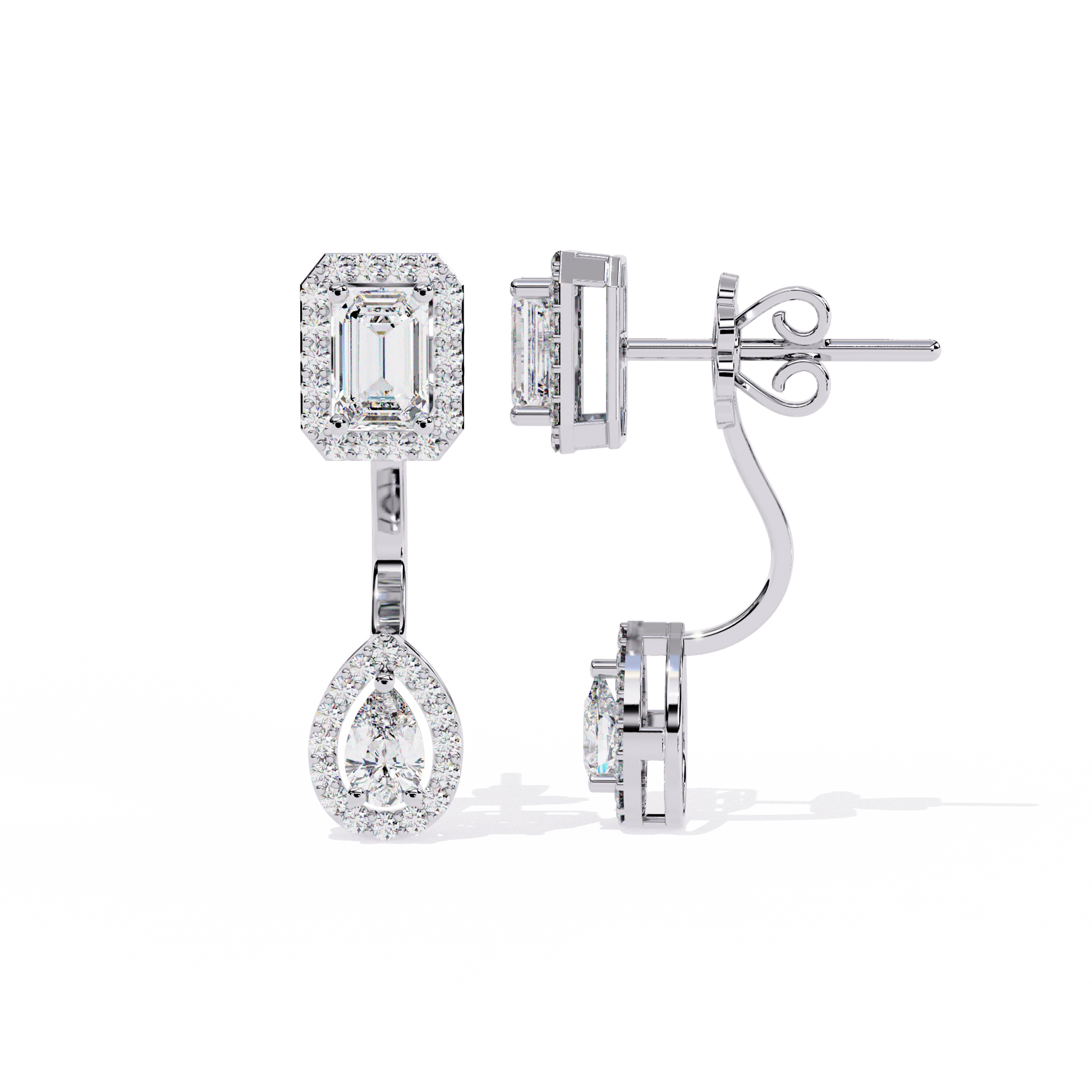 Twined Affection Diamond Earrings - Espira Fine Gems