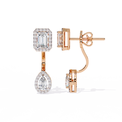 Twined Affection Diamond Earrings - Espira Fine Gems