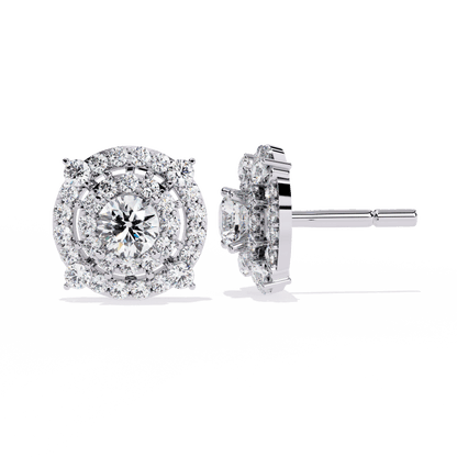 Crystal Bloom Diamond Earrings - Espira Fine Gems