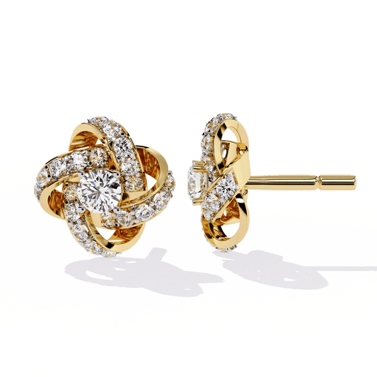Nova Embrace Diamond Earrings - Espira Fine Gems