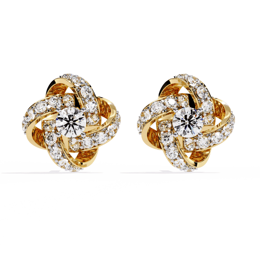 Nova Embrace Diamond Earrings - Espira Fine Gems