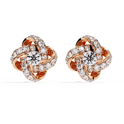 Nova Embrace Diamond Earrings - Espira Fine Gems