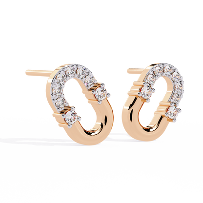 Radiant Magnetica Diamond Earrings - Espira Fine Gems