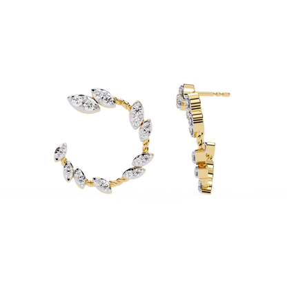 Auric Love Diamond Earrings