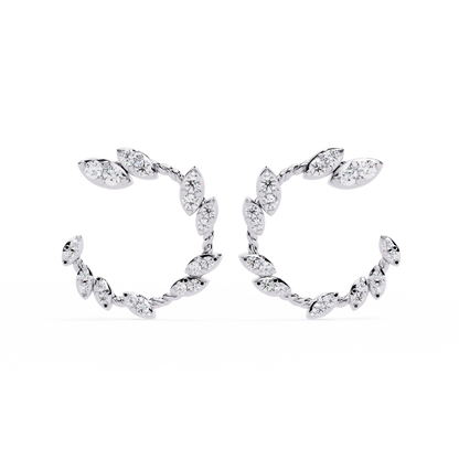 Auric Love Diamond Earrings