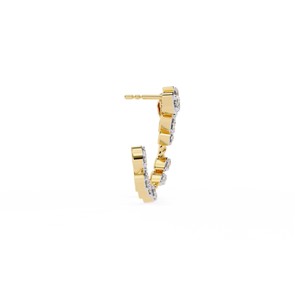 Auric Love Diamond Earrings