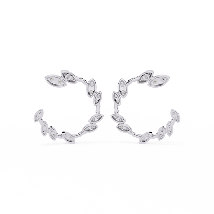 Auric Love Diamond Earrings