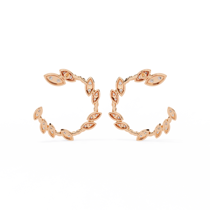 Auric Love Diamond Earrings