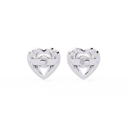 Lustrous Love Diamond Earrings - Espira Fine Gems