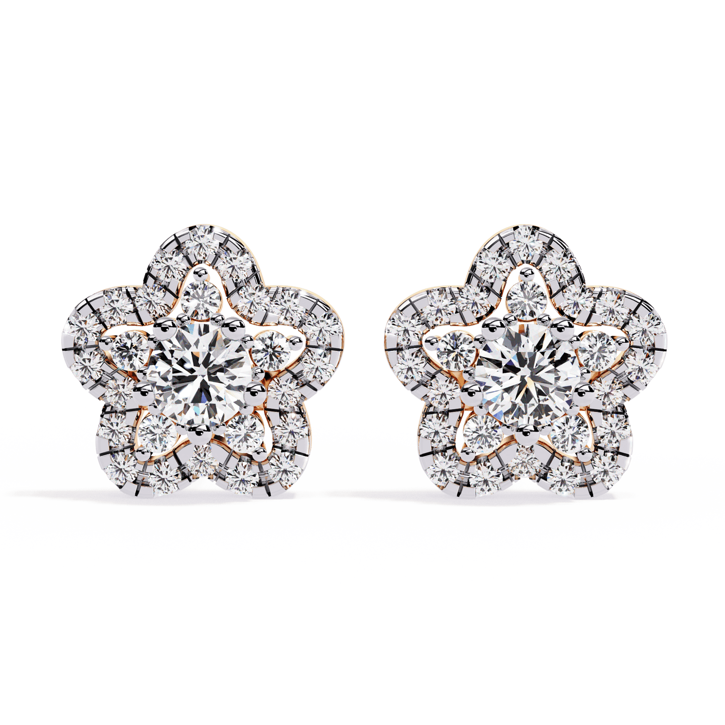 orion glow diamond earrings - espira fine gems