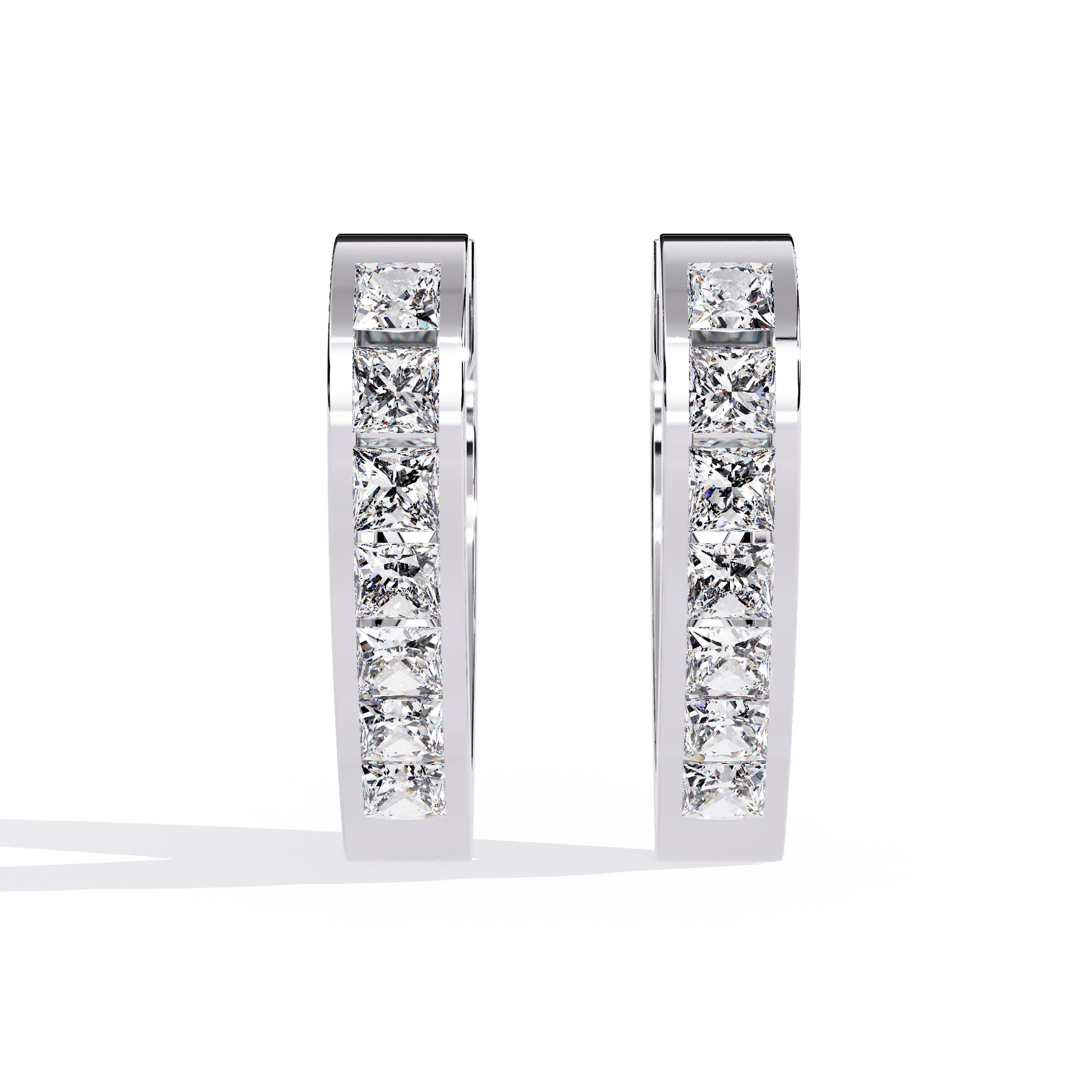 Celestial Frame Diamond Earrings - Espira Fine Gems