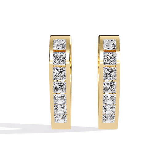 Celestial Frame Diamond Earrings - Espira Fine Gems