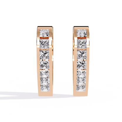 Celestial Frame Diamond Earrings - Espira Fine Gems