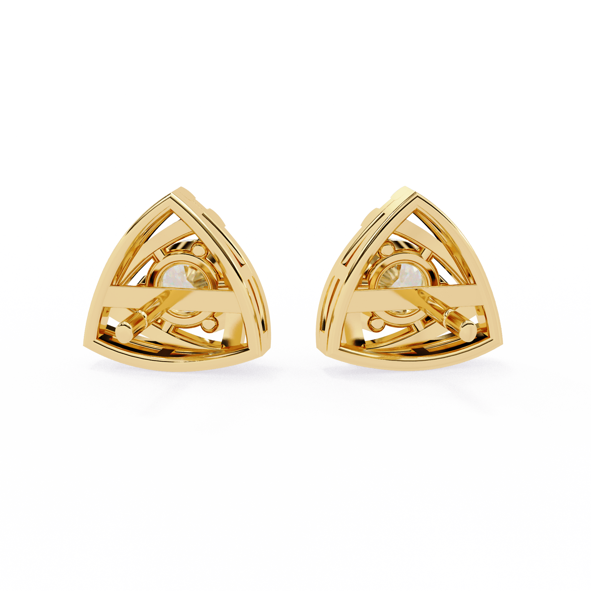 Aurora Triad Diamond Earrings - Espira Fine Gems