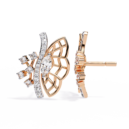 Butterfly Diamond Earrings