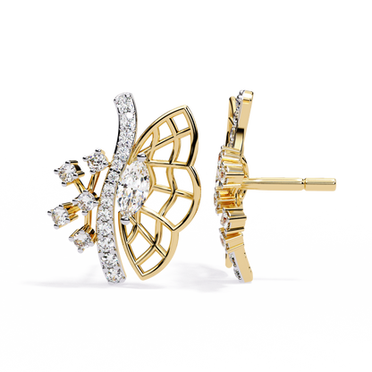 Butterfly Diamond Earrings