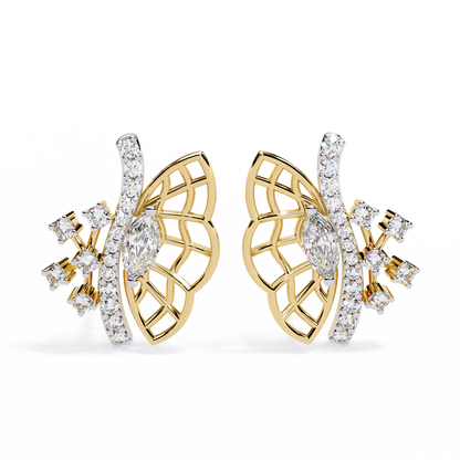 Butterfly Diamond Earrings
