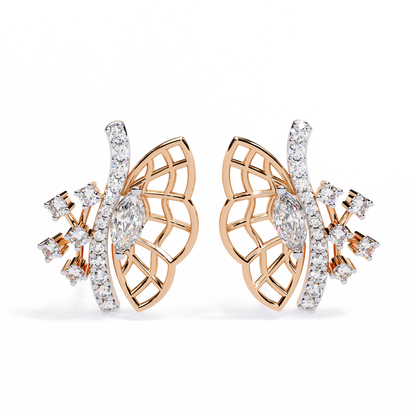 Butterfly Diamond Earrings