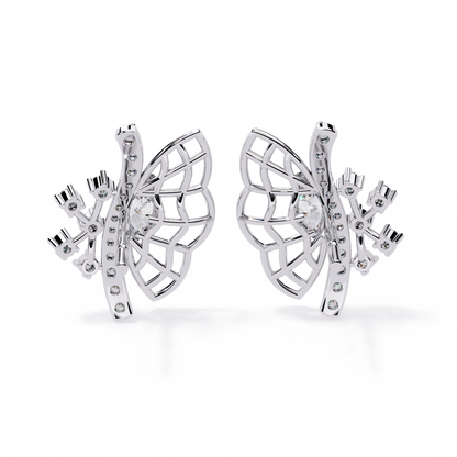 Butterfly Diamond Earrings
