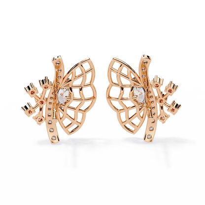 Butterfly Diamond Earrings