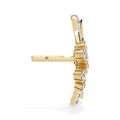 Butterfly Diamond Earrings