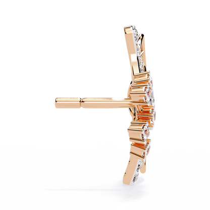 Butterfly Diamond Earrings