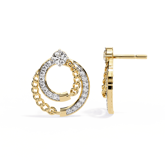 Arcadia Elegance Diamond Earrings - Espira Fine Gems