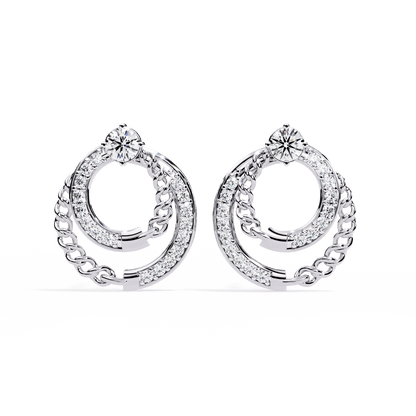 Arcadia Elegance Diamond Earrings - Espira Fine Gems