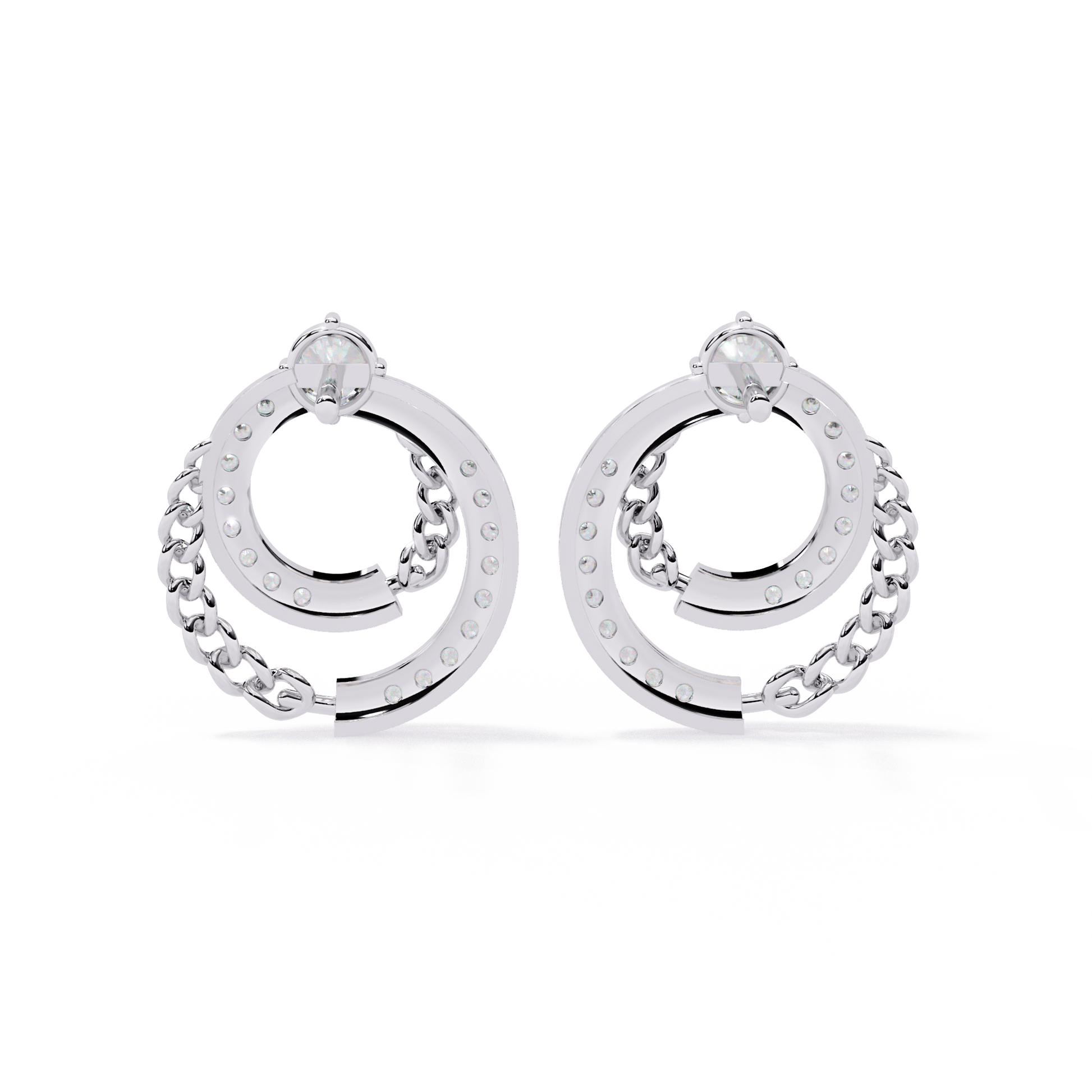 Arcadia Elegance Diamond Earrings - Espira Fine Gems