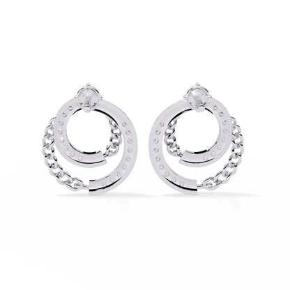 Arcadia Elegance Diamond Earrings - Espira Fine Gems