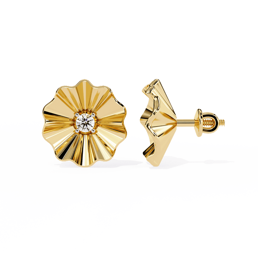 Lustre Blossom Diamond Earrings - Espira Fine Gems