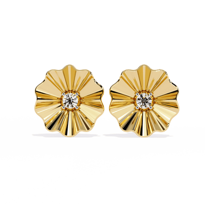 Lustre Blossom Diamond Earrings - Espira Fine Gems