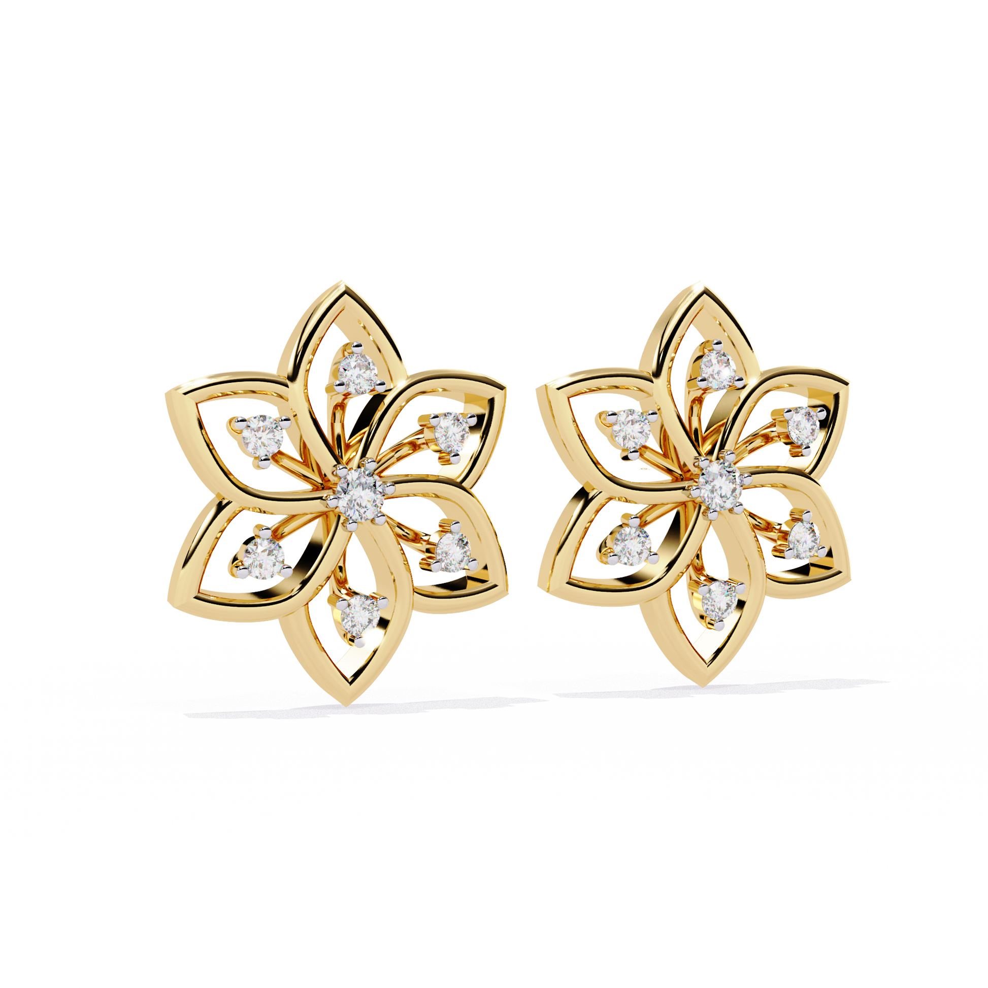 Amour Glow Diamond Earrings - Espira Fine Gems