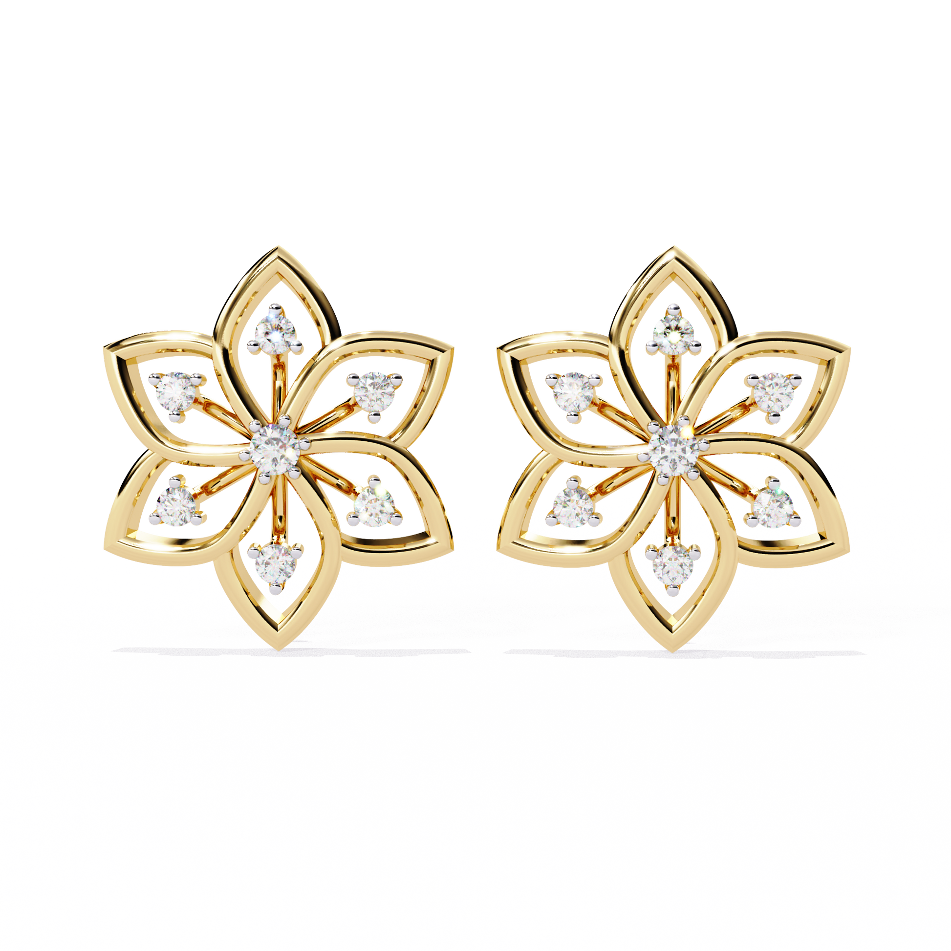 Amour Glow Diamond Earrings - Espira Fine Gems