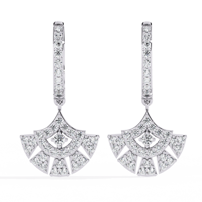 Aurora Splendor Diamond Earrings - Espira Fine Gems