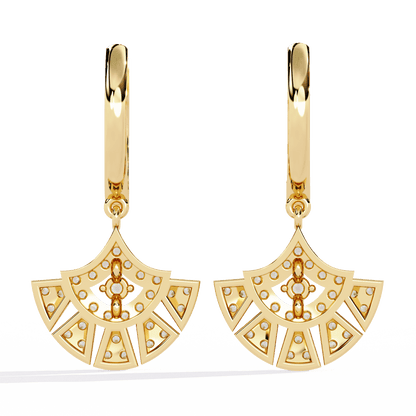 Aurora Splendor Diamond Earrings - Espira Fine Gems