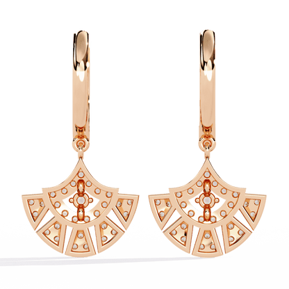 Aurora Splendor Diamond Earrings - Espira Fine Gems