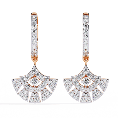 Aurora Splendor Diamond Earrings - Espira Fine Gems