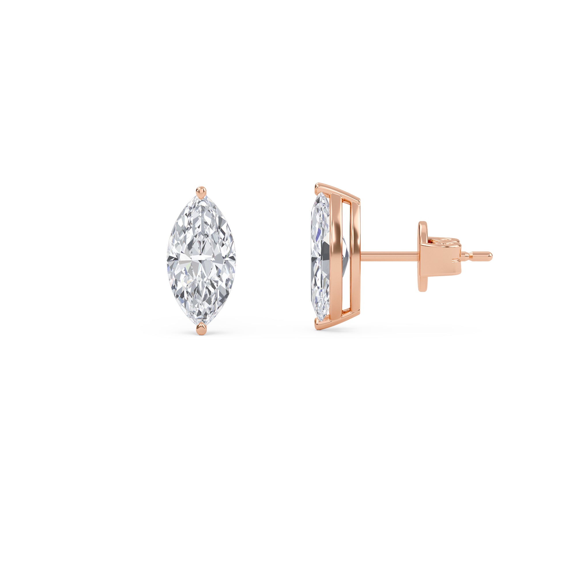 Liberty 4 Carat (2+2) Marquise Diamond Earring - Espira Fine Gems