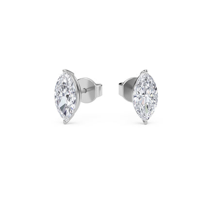 Liberty 4 Carat (2+2) Marquise Diamond Earring - Espira Fine Gems